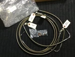 Choppers Standard Stainless Braided Handlebar Cable Brake Line Kit LA8051KT08. Fixed Price $251.99.