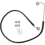Drag Specialties +10" Brake Line Front Black Vinyl FXS2-13 1741-3774. Fixed Price $87.10.