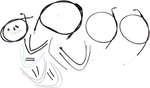 Burly Extended Black Vinyl Cable/brake Line Kit For Gorilla Handlebars B30-1072. Fixed Price $285.71.