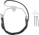 Drag Specialties 660411-6BLK Brake Line Front Black +6" Flh '96-'07. Fixed Price $128.48.
