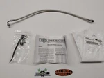 Genuine Harley Davidson Upper Brake Line 90DEG 20.5IN Diamondback 41800427. Fixed Price $29.09.
