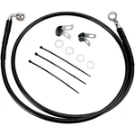 Drag Specialties +2" Brake Line Front Black Vinyl FXDL01-5 1741-2569. Fixed Price $66.71.