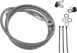 Drag Specialties 640115-8 Brake Line Front +8" Stainless Steel. Fixed Price $52.99.