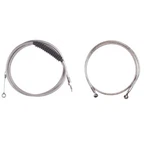 Stainless +10" Cable & Brake Line Bsc Kit 2016-2017 Harley Softail No Abs. Fixed Price $263.36.