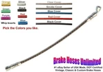 28 Inch, Dot Stainless Hose, -3AN / Jic Straight Female To 45 Degree. Fixed Price $29.60.