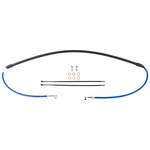 Tusk Front Steel Braided Brake Line Blue For Yamaha WR250F WR250R WR250X WR450F. Fixed Price $44.99.