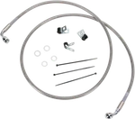 Drag Specialties 1741-2651 Extended Stainless Steel Front Brake Line Kit. Fixed Price $58.75.