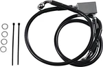Drag Specialties 640221-BLK Brake Line Rear Black. Fixed Price $91.30.