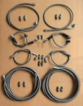 Ss Front & Rear Lines For 1996-2000 Honda Civic W/ Drum Brakes. Fixed Price $219.00.