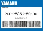 Yamaha Genuine Cap, Reservoir 2KF-25852-50-00. Fixed Price $43.58.