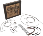 Burly Cable And Brake Line Kits Stainless Braid 15IN. Bagger Bars B30-1105. Fixed Price $500.03.