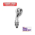 Russell R4050C, One 10MM Banjo X3AN 35 Degree Male Stainless Chrome Performance. Fixed Price $36.65.