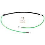 Tusk Front Steel Braided Brake Line Green Fits Kawasaki Kx 125 250 450 Suzuki. Fixed Price $44.99.