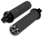 Burly Brand Universal Hawk Footpegs Machined Black #B13-1123BM Harley Davidson. Fixed Price $95.55.