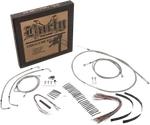 Burly Cable And Brake Line Kits Black 13IN. Bagger Bars B30-1237. Fixed Price $408.43.