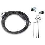 Drag Specialties +8" Brake Line Front Black Vinyl 99-07FXST 640210-8BLK. Fixed Price $66.01.