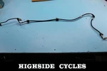 1360 18 Harley-davidson Low Rider Rear Hydraulic Brake Line Hose Non-abs. Fixed Price $85.97.