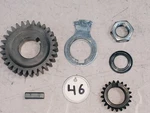 1976-81 Yamaha TT500 Xt SR500 Crankshaft Primary Drive Gears #583-16111-00-0. Fixed Price $20.00.
