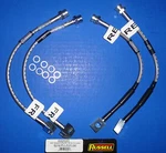 Russell 692020 Stainless Steel Braided Brake Line Hose Kit Corvette 1988-92. Fixed Price $149.95.