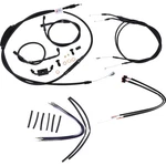 Burly Brand Complete Black Vinyl Handlebar Cable/brake Line Kit B30-1123. Fixed Price $311.35.