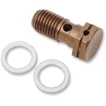 Shindy Aluminum Banjo Bolt For Honda Single 17-619. Fixed Price $24.17.