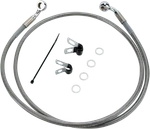 Drag Specialties Extended Stainless Steel Front Brake Line Kit 1741-2643. Fixed Price $60.13.