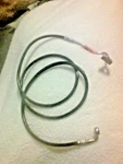 Harley Davidson Oem, 41800314MF, Brakeline, Mid-front, Upper, Brand New, Abs,. Fixed Price $40.00.