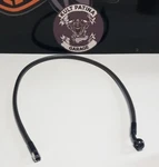 Harley Davidson Xl , Fxdf Upper Front Brakeline 30.5" D-black 41800439. Fixed Price $66.63.