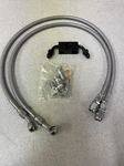 Goodridge HD0131-2FCH/CL High End Front Brake Line Kit +4IN Length. Fixed Price $32.80.