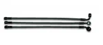 Magnum Black Pearl Designer Series Abs Front Upper Brake Line - 10MM. 90DEG. Ban. Fixed Price $70.16.