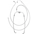 New Magnum Chrome Lower Brake Line Kit, Fl, Flht, 1741-1857 *. Fixed Price $60.00.