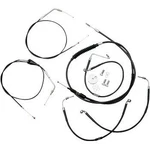 Choppers LA-8005KT-19B Black Vinyl Braided Handlebar Cable/brake Line Kit. Fixed Price $554.99.