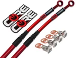 Brake Lines Honda CRF250L 2013-2024 (non-abs) Front Rear Trans Red Steel Braided. Fixed Price $159.00.
