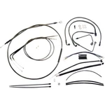 Magnum 487882 Designer Handlebar Installation Kits Black Pearl 15"-17" Ape. Fixed Price $429.95.