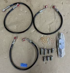 Genuine Goodridge High Performance Brakeline Kit HD0066-3FCH/BK +6". Fixed Price $120.00.