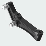 Hawg Halters Inc FBRMCC-108 Radial Caliper Adapter Brackets Chrome. Fixed Price $142.40.