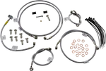 Galfer Front Rear Stainlesss Steel Brake Kits Lines FK003D935-5. Fixed Price $231.30.