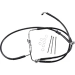 Drag Specialties +6" Brake Line Front Black Vinyl FXDF08-17 660325-6BLK. Fixed Price $103.99.