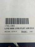 Magnum Designer Series Abs Rear Brake Line 08-09 Harley Touring Flht Black. Fixed Price $79.99.